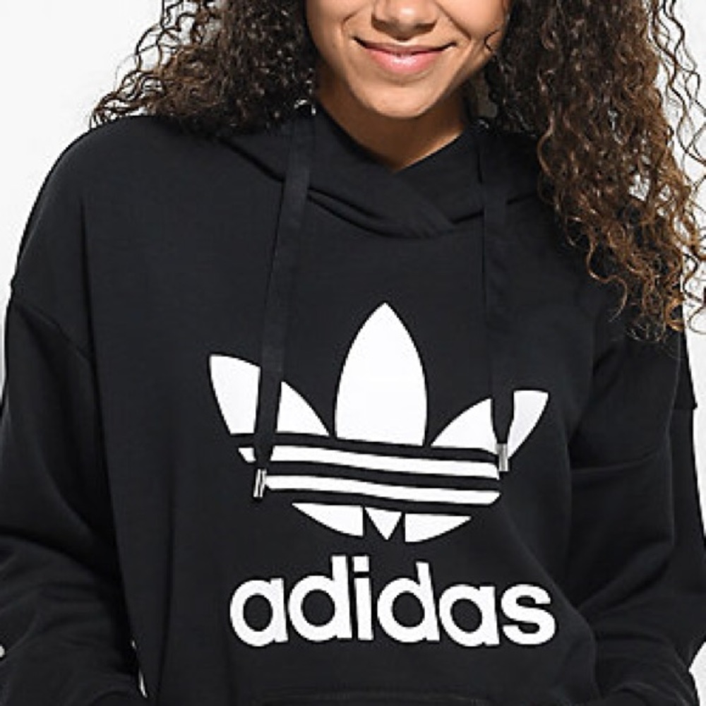 Adidas Cropped Sweatshirt